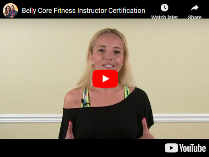 Belly Core Fitness Instructor Certification